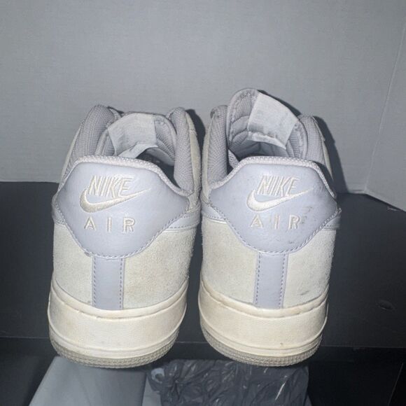 Nike Air Force 1 Low (Cool) Wolf Grey White Men’s 13 488298-090 *rare Model